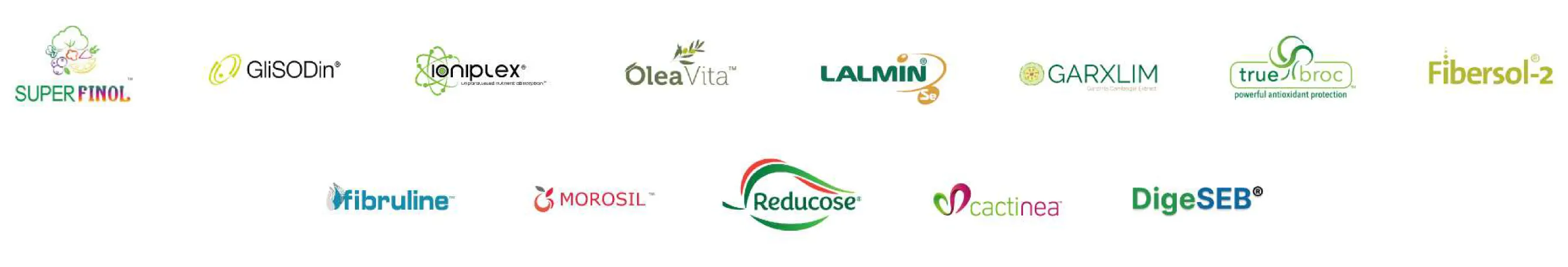 13 patented ingredients