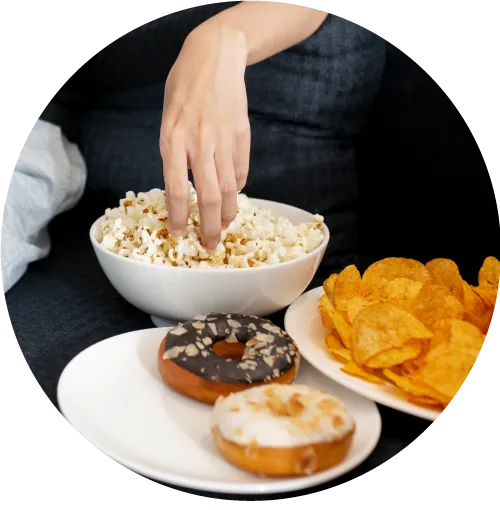 Irregular eating habits